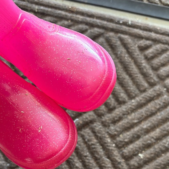 Bright Pink Rain Boots - Picture 4 of 6